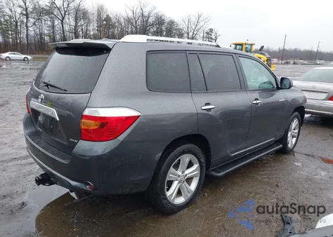 2010 Toyota Highlander Limited V6 z USA, uszkodzony, nr VIN 5TDDK3EH4AS025090